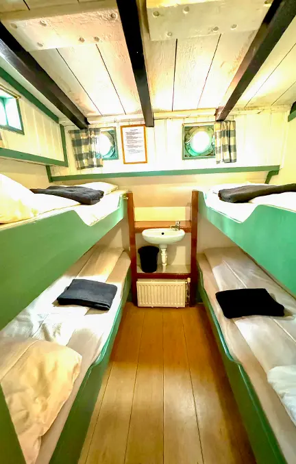 Plattbodenschiff Antonius - 4-Bett Kabine Plattbodenschiff Antonius