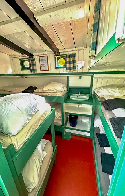 Plattbodenschiff Antonius - 6-Bett Kabine Plattbodenschiff Antonius