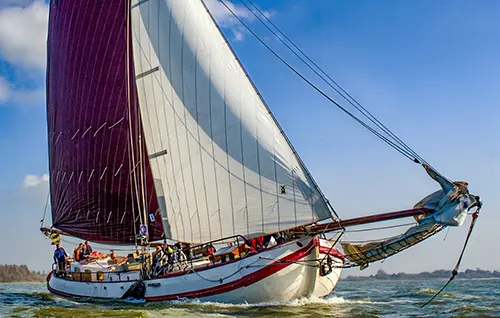 Segeln mit dem Plattbodenschiff 'Pallieter' Plattbodenschiff 'Pallieter'