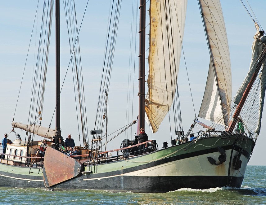 Segelschiff Hoop doet Leven - Törns auf dem IJsselmeer